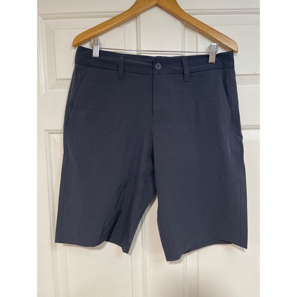 Hang‎ Ten Hybrid Shorts Performance Golf Casual Performance Men's 32 Navy Blue - Picture 1 of 9